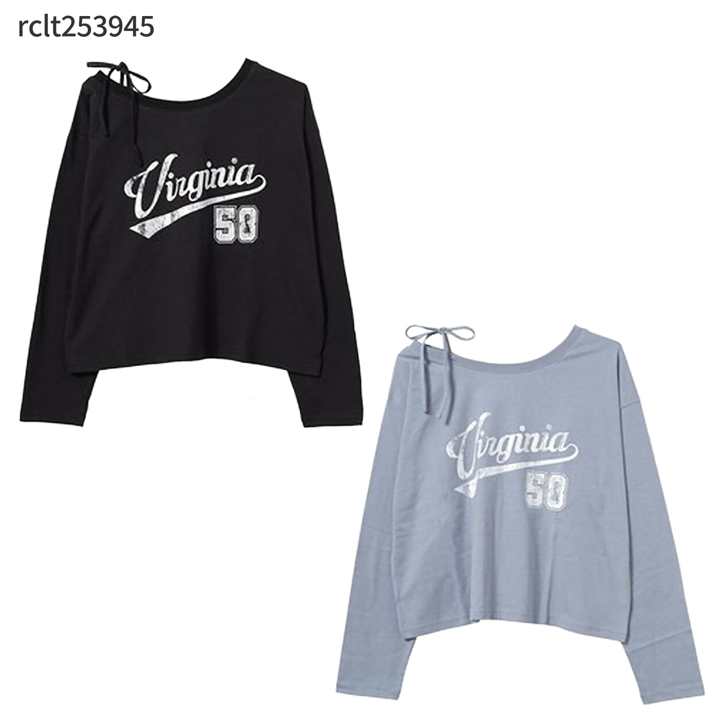 RiCO SUCRE ワンショルロングTシャツ