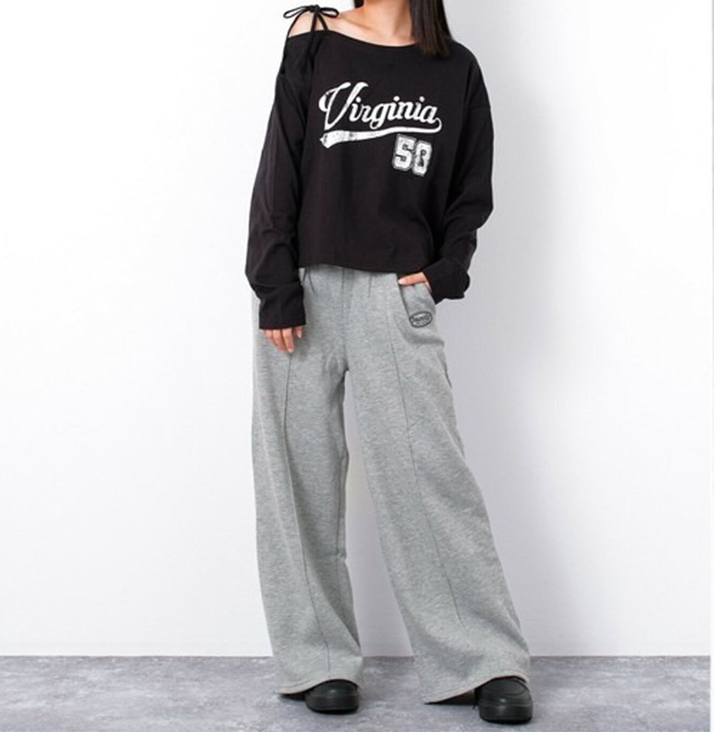 RiCO SUCRE ワンショルロングTシャツ