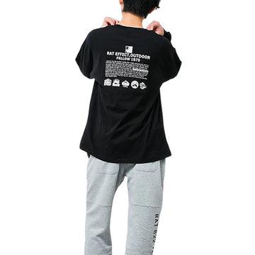 RAT EFFECT ラットエフェクト  FELLOW1975 ロングTシャツ