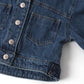 SERAPH puff sleeve denim jacket