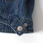SERAPH puff sleeve denim jacket