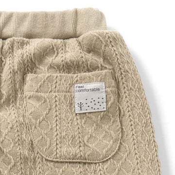 SERAPH Fluffy Cable Jacquard Pants