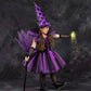ハロウィン キッズ 魔女コスチューム