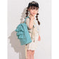 Stylish ruffled nylon backpack for girls with a harness, perfect for kindergarten, elementary school, outdoor activities, camping, and field trips. Ocean &amp; Ground DAYPACK SWEETS TIME