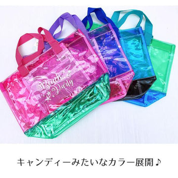 プールバッグ リュック 2way キッズ 子供 ビーチバッグ ビニールバッグ 男の子 女の子 小学校 透明 クリア 水泳 プール 海 夏 プール スイミング 送料無料