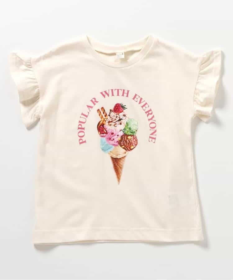 apres les cours アソートモチーフ・ポケットTシャツ