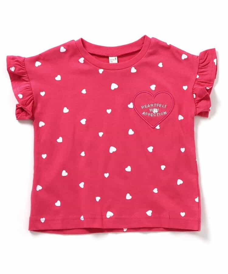 apres les cours アソートモチーフ・ポケットTシャツ