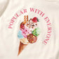 apres les cours アソートモチーフ・ポケットTシャツ
