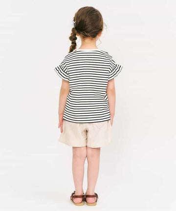 apres les cours アソートモチーフ・ポケットTシャツ