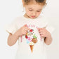 apres les cours アソートモチーフ・ポケットTシャツ