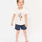 apres les cours アソートモチーフ・ポケットTシャツ