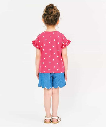 apres les cours アソートモチーフ・ポケットTシャツ