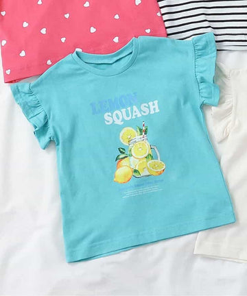 apres les cours アソートモチーフ・ポケットTシャツ