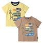 Hungry Heart 在来線電車プリント半袖Ｔシャツ