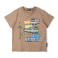 Hungry Heart 在来線電車プリント半袖Ｔシャツ