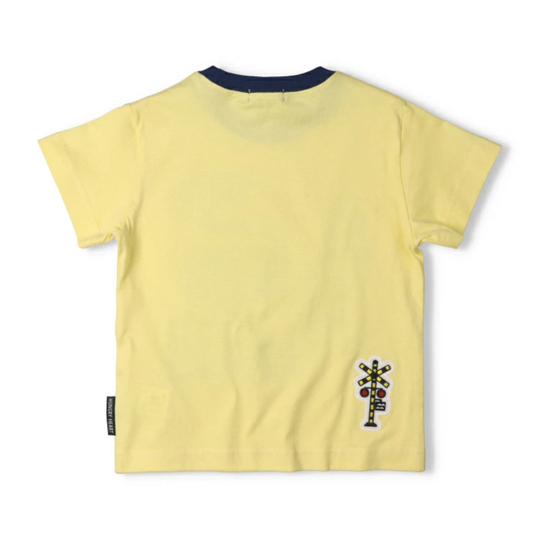 Hungry Heart 在来線電車プリント半袖Ｔシャツ