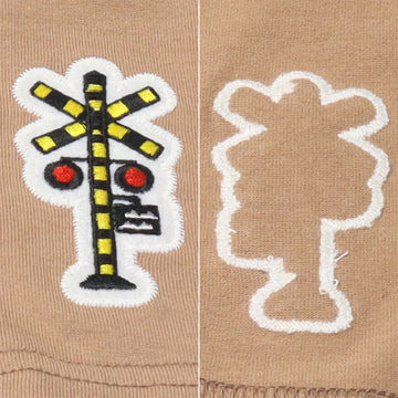 Hungry Heart 在来線電車プリント半袖Ｔシャツ