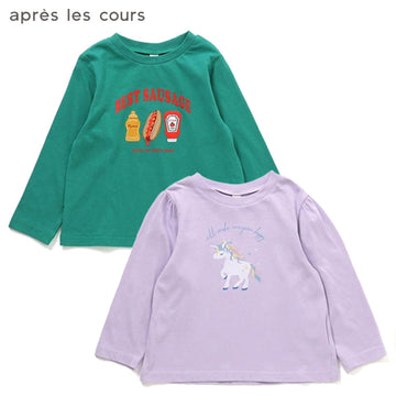 apres les cours バラエティモチーフTシャツ｜7days Style