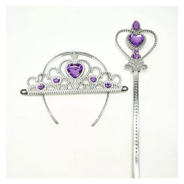 子供 仮装 ティアラセット アクセサリー ディズニー プリンセス ハロウィン コスプレ コスチューム ドレス キッズ 赤ちゃん ベビー 女の子 衣装