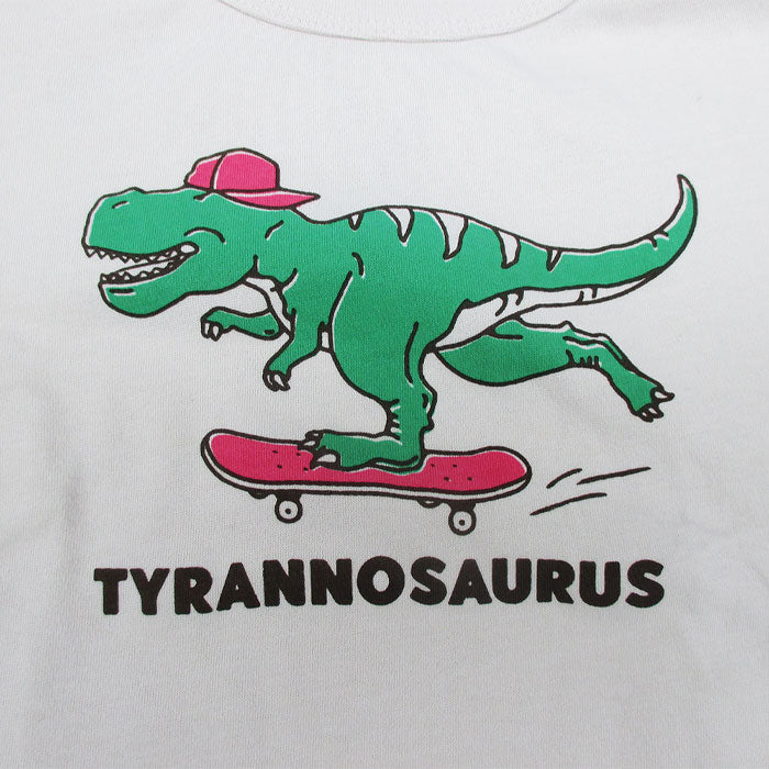 ゆるかわ おしゃれ 恐竜 半袖Tシャツ