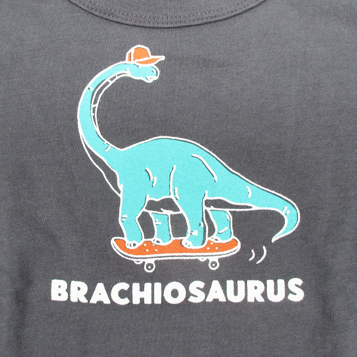 ゆるかわ おしゃれ 恐竜 半袖Tシャツ