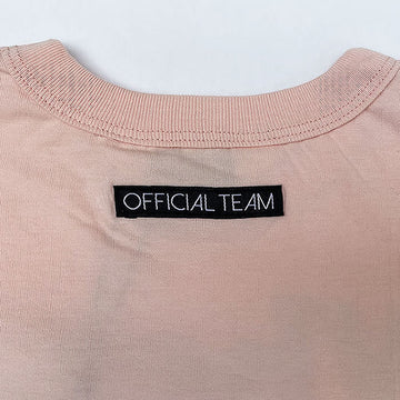 OFFICIAL TEAM ロゴワイドTシャツ