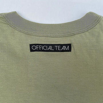 OFFICIAL TEAM ロゴワイドTシャツ