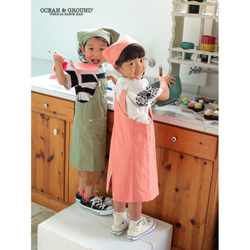 OCEAN&GROUND エプロンSET　COOKDAY