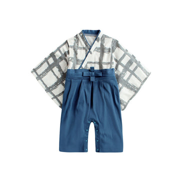 ひな祭りや記念撮影に♪ベビー袴ロンパース