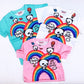 Rainbow Panda T-shirt 80-130cm