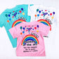 Rainbow Panda T-shirt 80-130cm