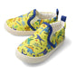 kid's foret all-over print slip-ons