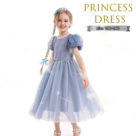 Princess dress for kids, Disney Halloween costume, cosplay costume, dress, kids, girls, outfit, size 100, 110, 120, 130, 140