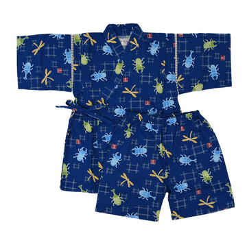 昆虫柄/ネイビー