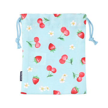 Kids Foret ユニコーン・恐竜・働く車・苺総柄巾着 Sサイズ