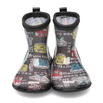 moujonjon ＪＲ電車新幹線柄レインシューズ