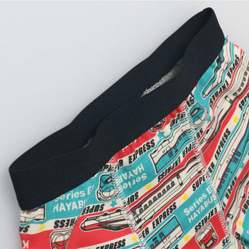 新幹線柄カラフルボクサーパンツ