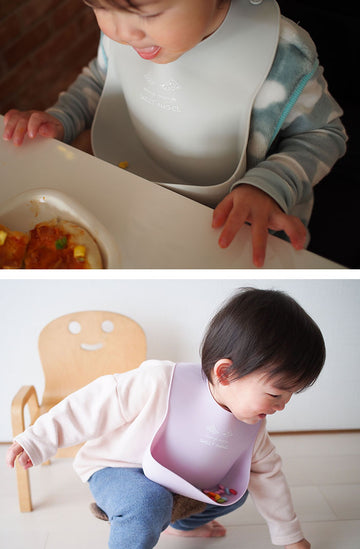 赤ちゃん お食事 エプロン ベビー スタイ シリコン