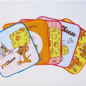 5枚セット キャラクター ミニタオル ハンカチ