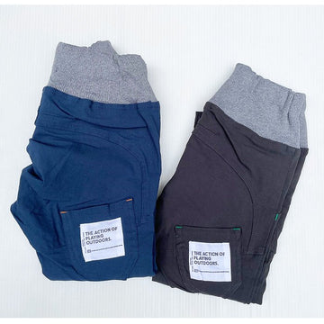 キッズ ストレッチ パンツ お揃い サルエルパンツ ズボン ボトムス 子ども 男の子 女の子 細身 スキニー 保育園幼稚園 小学生 オフィシャルチーム