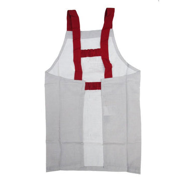 エプロン 子ども 三角巾セット キッズ ナチュラル シンプル 簡単 おしゃれ マジックテープ 男の子 女の子 120cm 110cm 保育園 小学校 綿100％