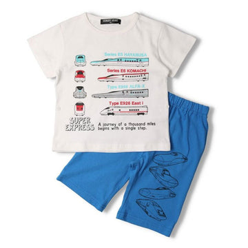 ホワイト×ブルー