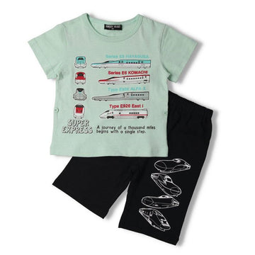 グリーン×ブラック