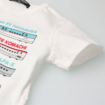 パジャマ 在来線 乗り物 電車 キッズ 半袖 上下セット ルームウェア 子ども 寝間着 部屋着 春 夏 薄手 男の子 女の子 キッズフォーレ