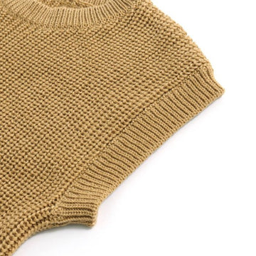 子供服 長袖 キッズ トレーナー ジレ付き ベスト付き スウェット ニット トップス 綿 カットソー こども 女の子 男の子 かわいい シンプル セラフ