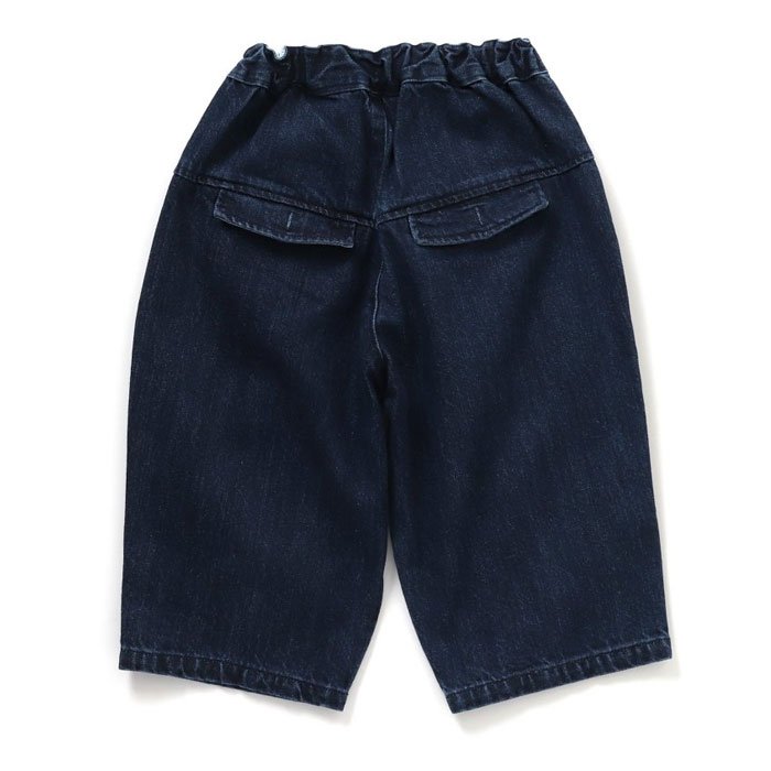 子供服 デニム ワイドパンツ キッズ ボトムス こども 女の子 男の子 秋冬 バギーパンツ かわいい シンプル セラフ おしゃれ