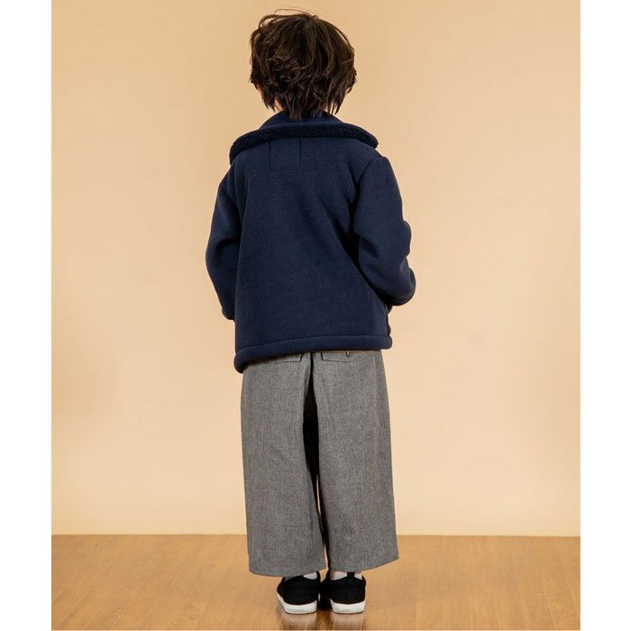 子供服 デニム ワイドパンツ キッズ ボトムス こども 女の子 男の子 秋冬 バギーパンツ かわいい シンプル セラフ おしゃれ