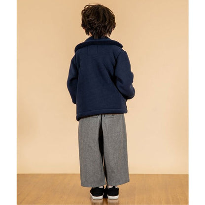 子供服 デニム ワイドパンツ キッズ ボトムス こども 女の子 男の子 秋冬 バギーパンツ かわいい シンプル セラフ おしゃれ